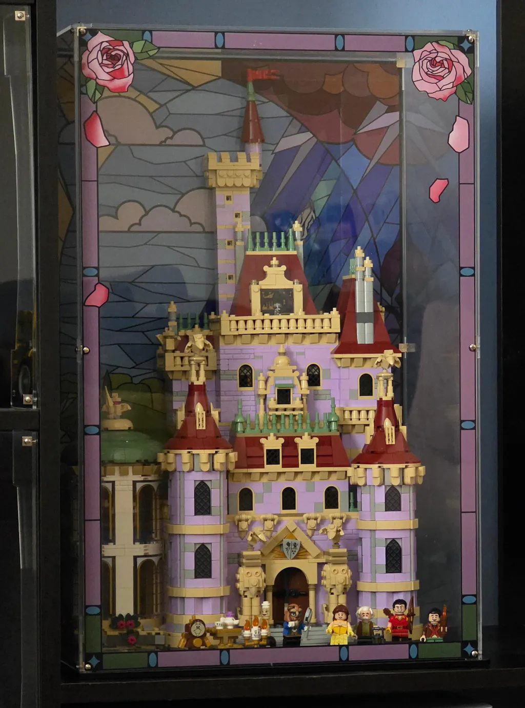 Display Case for LEGO® Disney Beauty and the Beast Castle (43263)