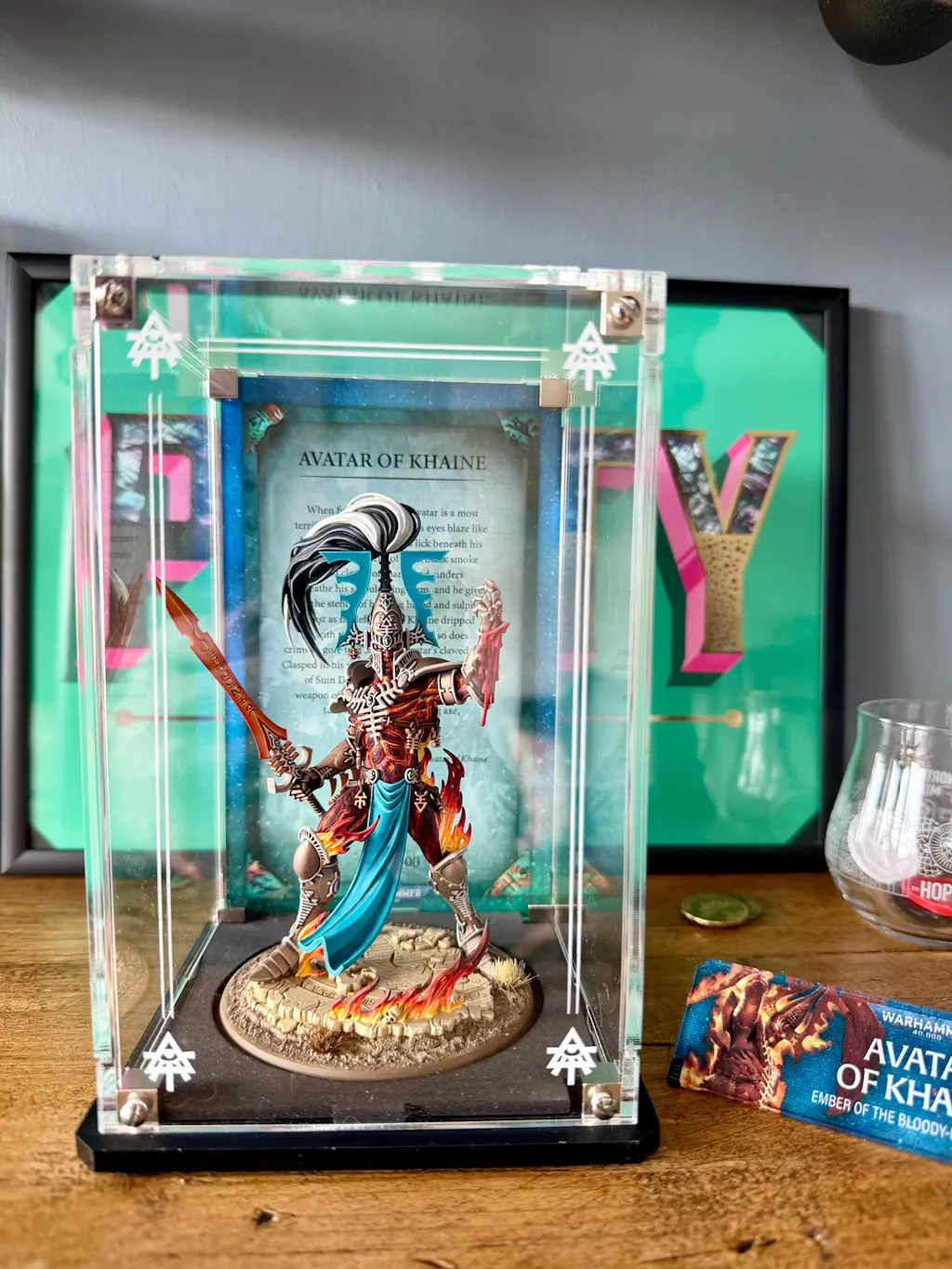 Limited Edition Display Case for Warhammer® 40,000 Avatar of Khaine