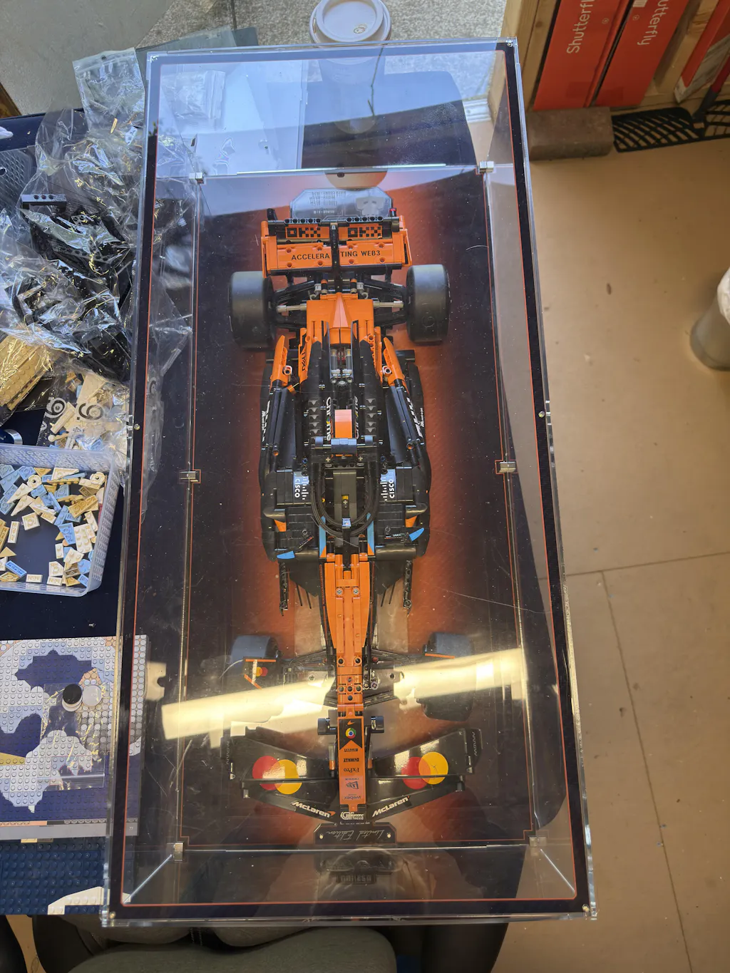 Limited Edition Wall Mounted Display Case for LEGO® Technic McLaren MCL39 F1® Car (42228)