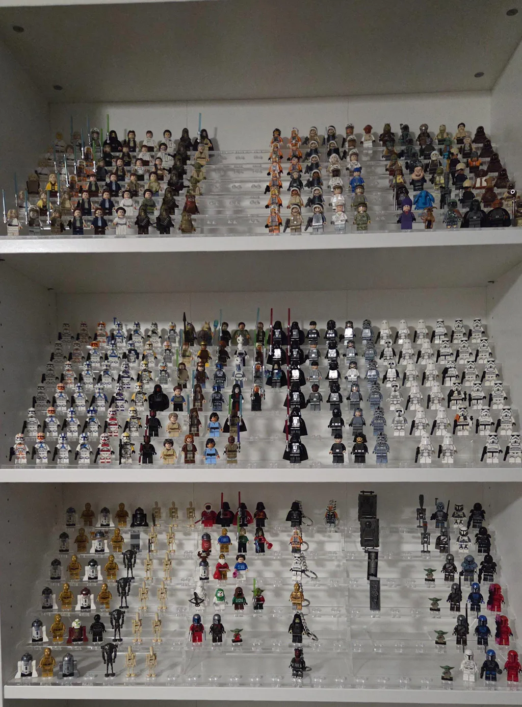 Display podium for LEGO® Minifigures for IKEA® Billy BookCase
