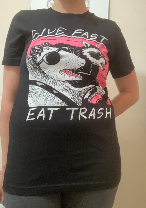 'Live Fast, Eat Trash' Shirt