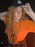 Wavy Golden Blonde Lace Front Synthetic Wig LF244
