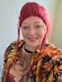 Red Braided Yaki Lace Front Synthetic Wig LF2160