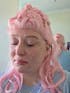 Pastel Pink Braided Lace Front Synthetic Wig LF2511