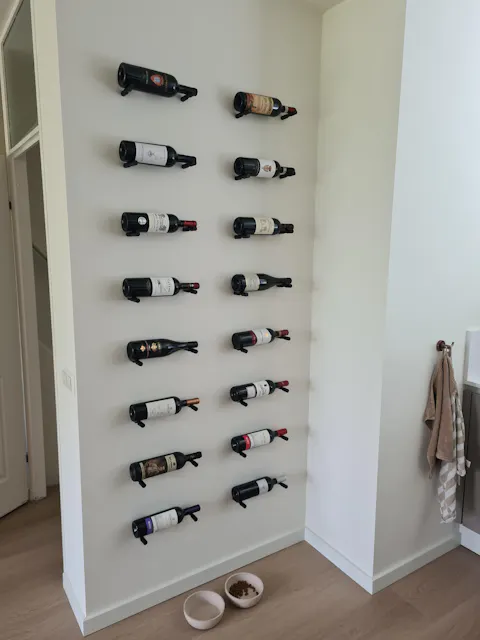 Wijnwand | Wijnrek aan de muur