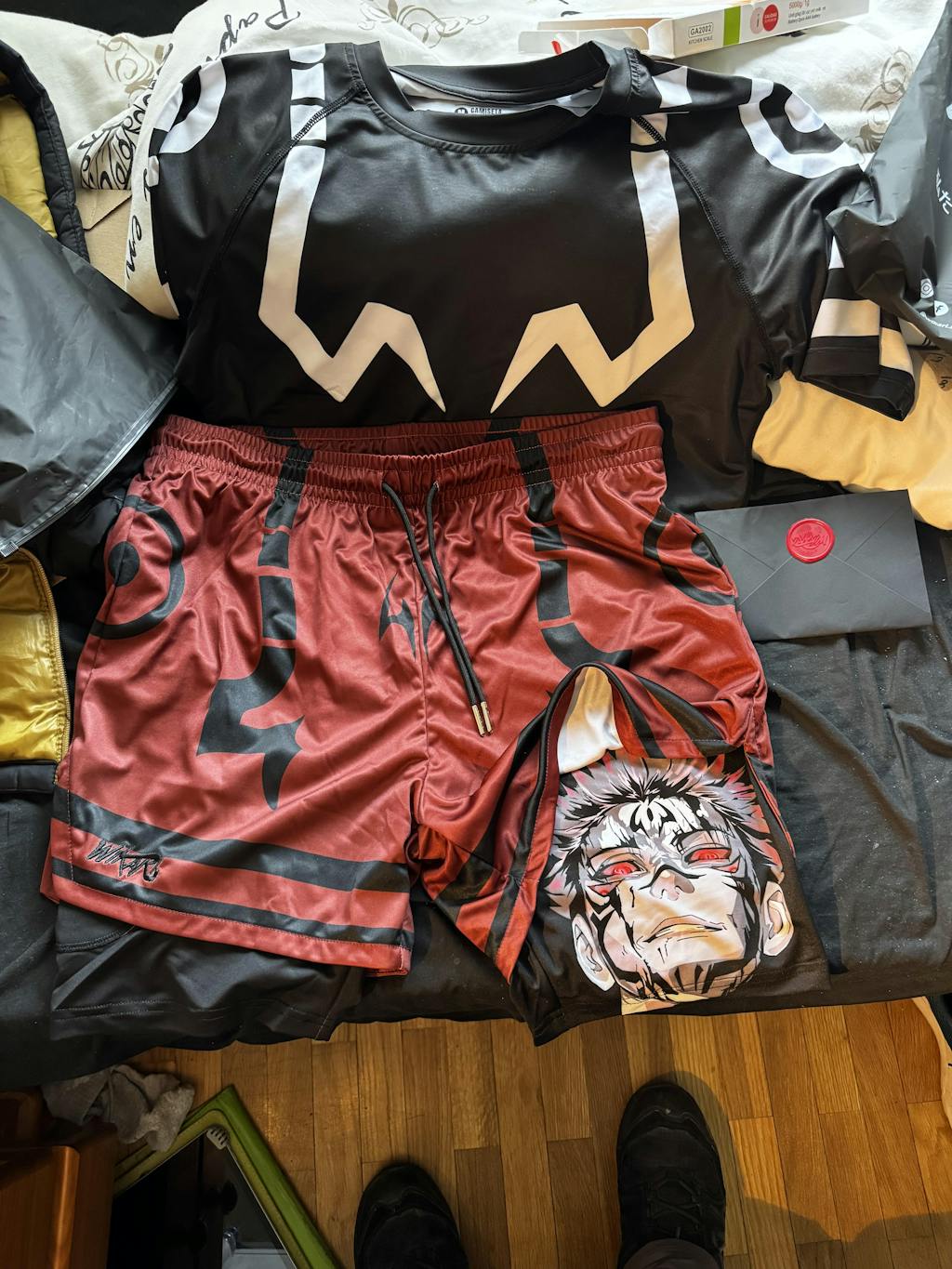 REY DE LAS MALDICIONES - CAMISETA COMPRESIVA