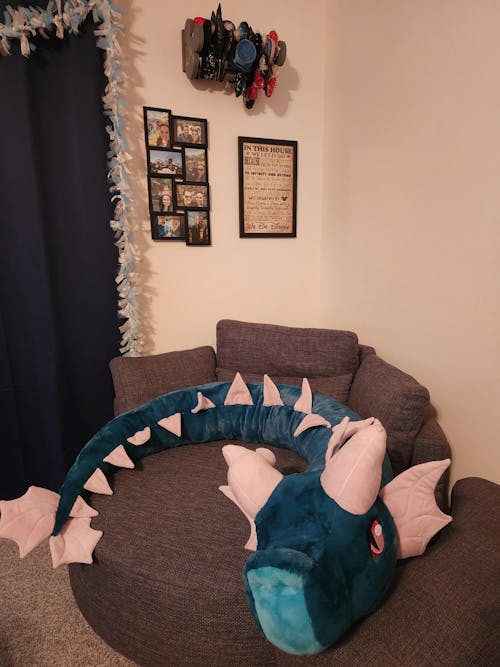 Bookwyrm Reading Pillow
