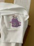 Mouse Riding Dragon Embroidered Iron-On Patch