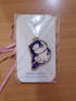 Blue Jay Wooden Keychain. Toronto Baseball Wood Purse Charm