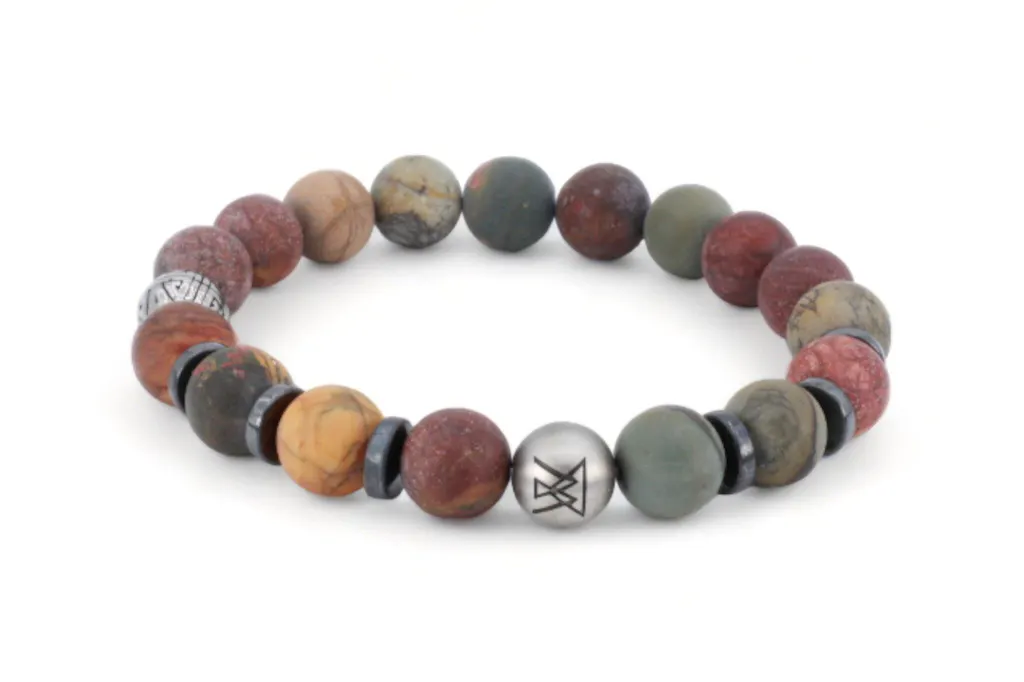 Keramiek kraal zeester paars blauw 17x18mm (per stuk) | FRIS! Kralen en Sieraden