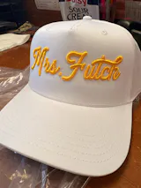 Custom Cursive Puff Embroidered Hat