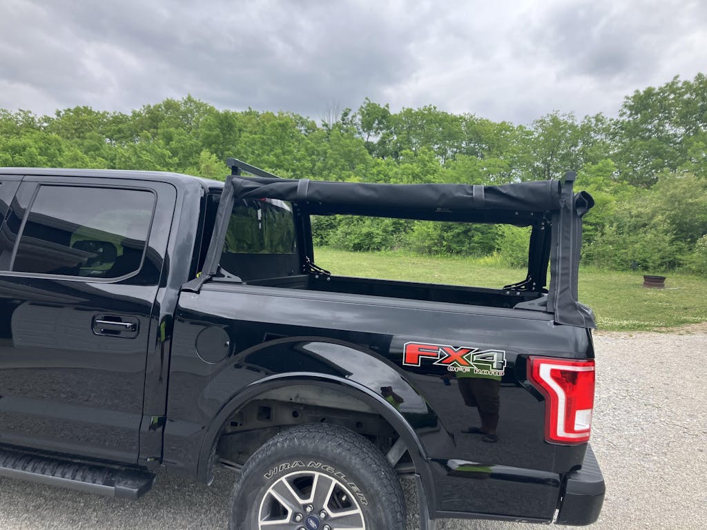 WildTop Truck Cap (770 lbs Rated Truck Rack) For Ford F150 5.5 ft Bed