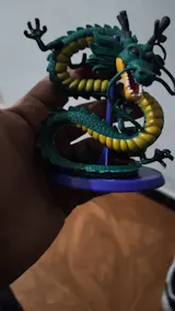 Dragon Ball Z Cyan Dragon Handmade Figure
