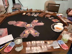 Spinning Center Game Table