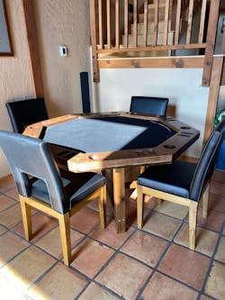 Spinning Center Game Table