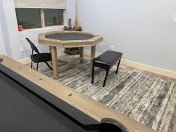 Spinning Center Game Table