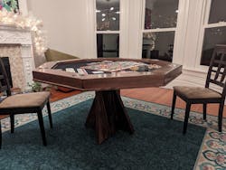 Spinning Center Game Table