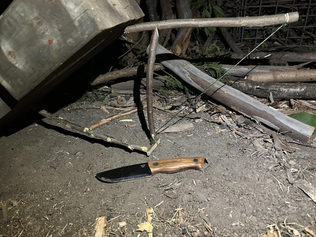 Wilora – The Brumby | Bushcraft Knife with Leather Sheath