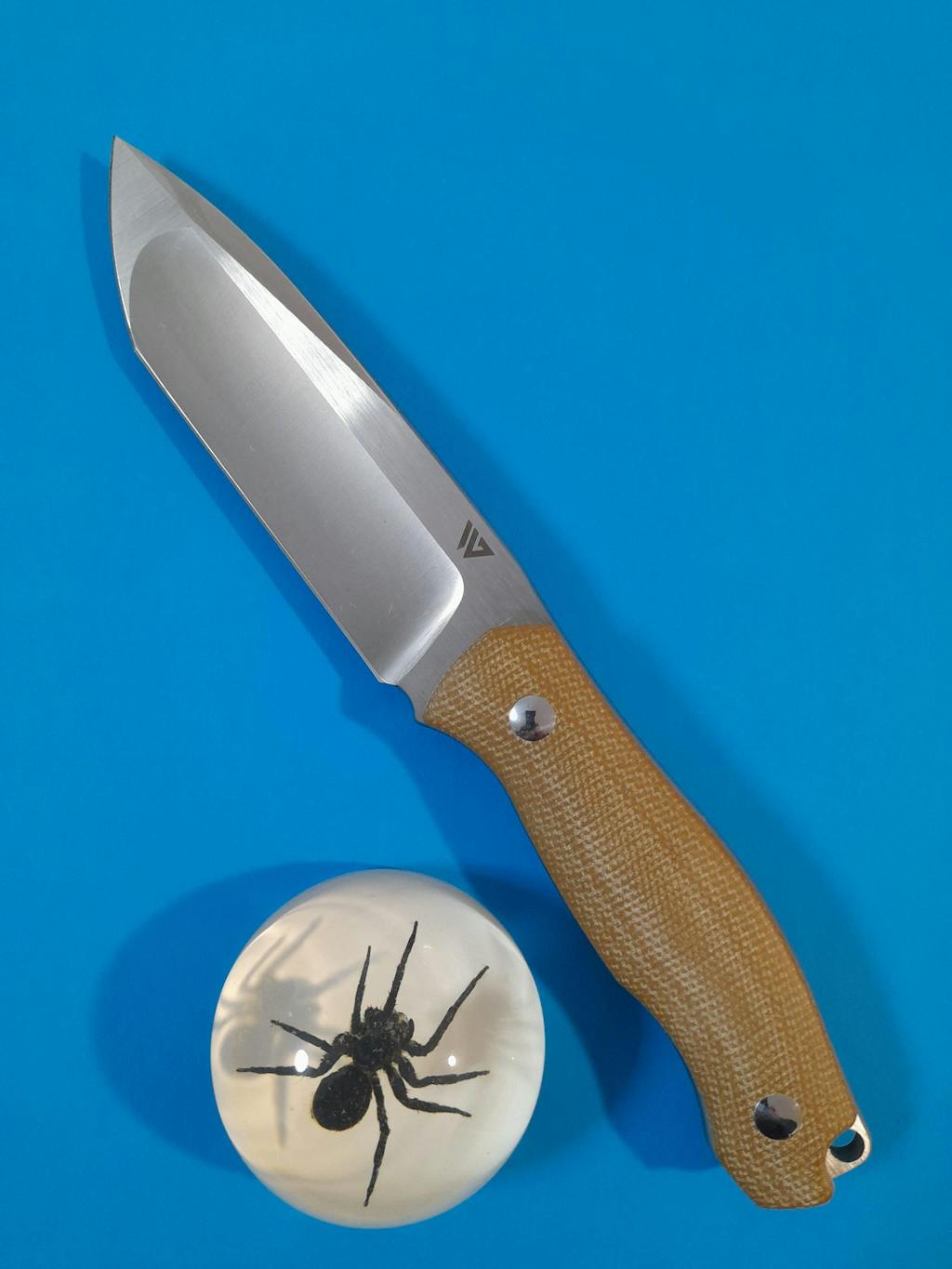 Wilora Crest | Full Tang, Micarta Handle, Kydex Sheath