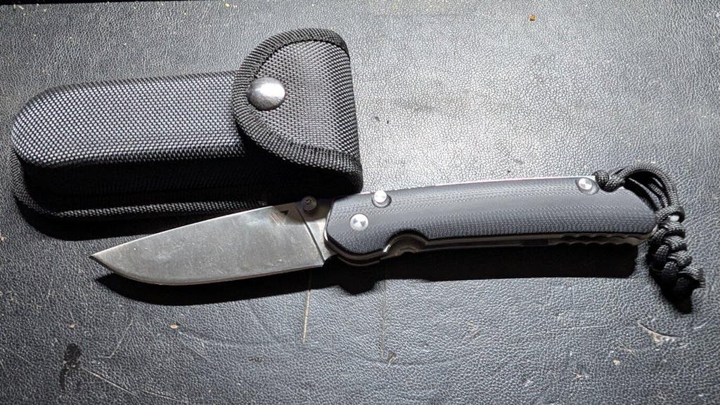 Wilora – The Tarn | D2 Folding Knife with Paracord Lanyard & Sheath