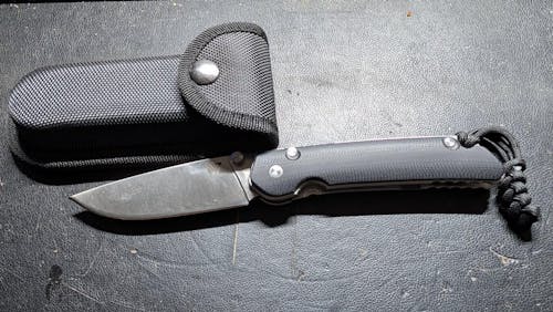 Wilora – The Tarn | D2 Folding Knife with Paracord Lanyard & Sheath
