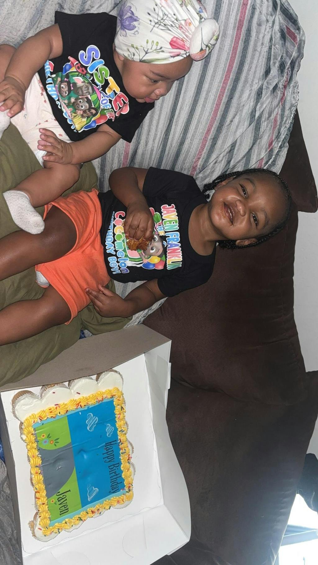 Cocomelon African American Birthday Boy Family Matching Shirts