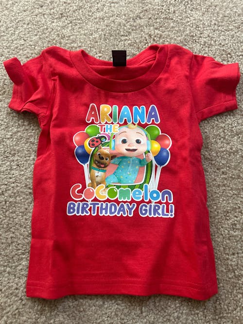 Cocomelon Birthday Boy Family Matching Shirts