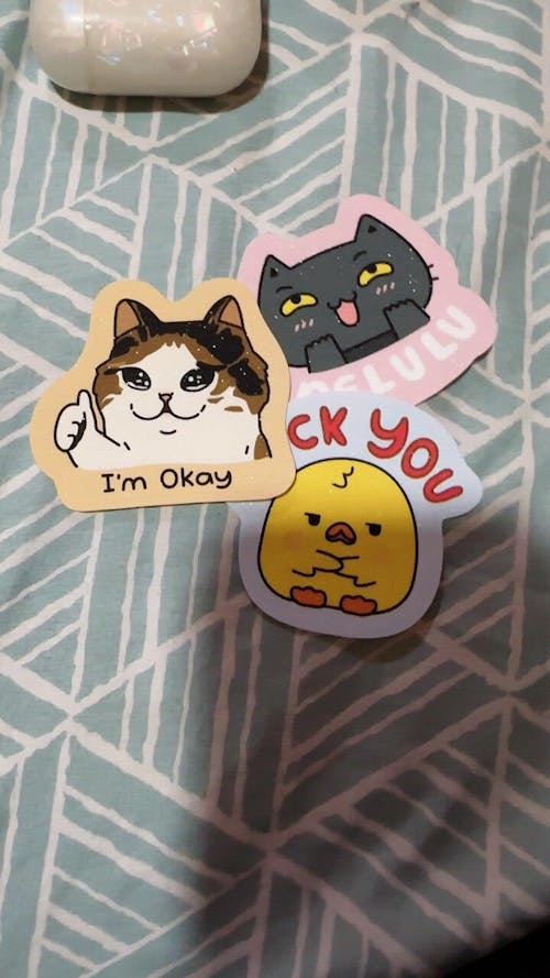 I'm Okay Vinyl Sticker