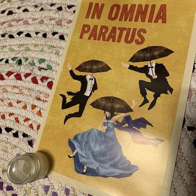 In Omnia Paratus Poster Windowshopgal In Omnia Paratus Poster Windowshopgal