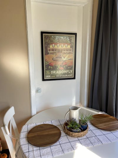 Dragonfly Inn Vintage Poster