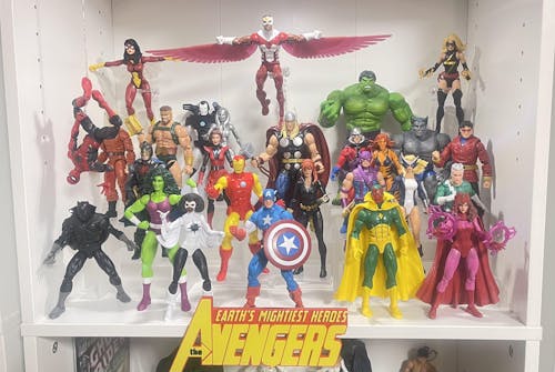 Avengers 3D printed Logo Sign Wall Desk Shelf Art