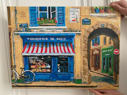Fromagerie de Paris | Adults' Paint by Numbers – Winnie's Picks