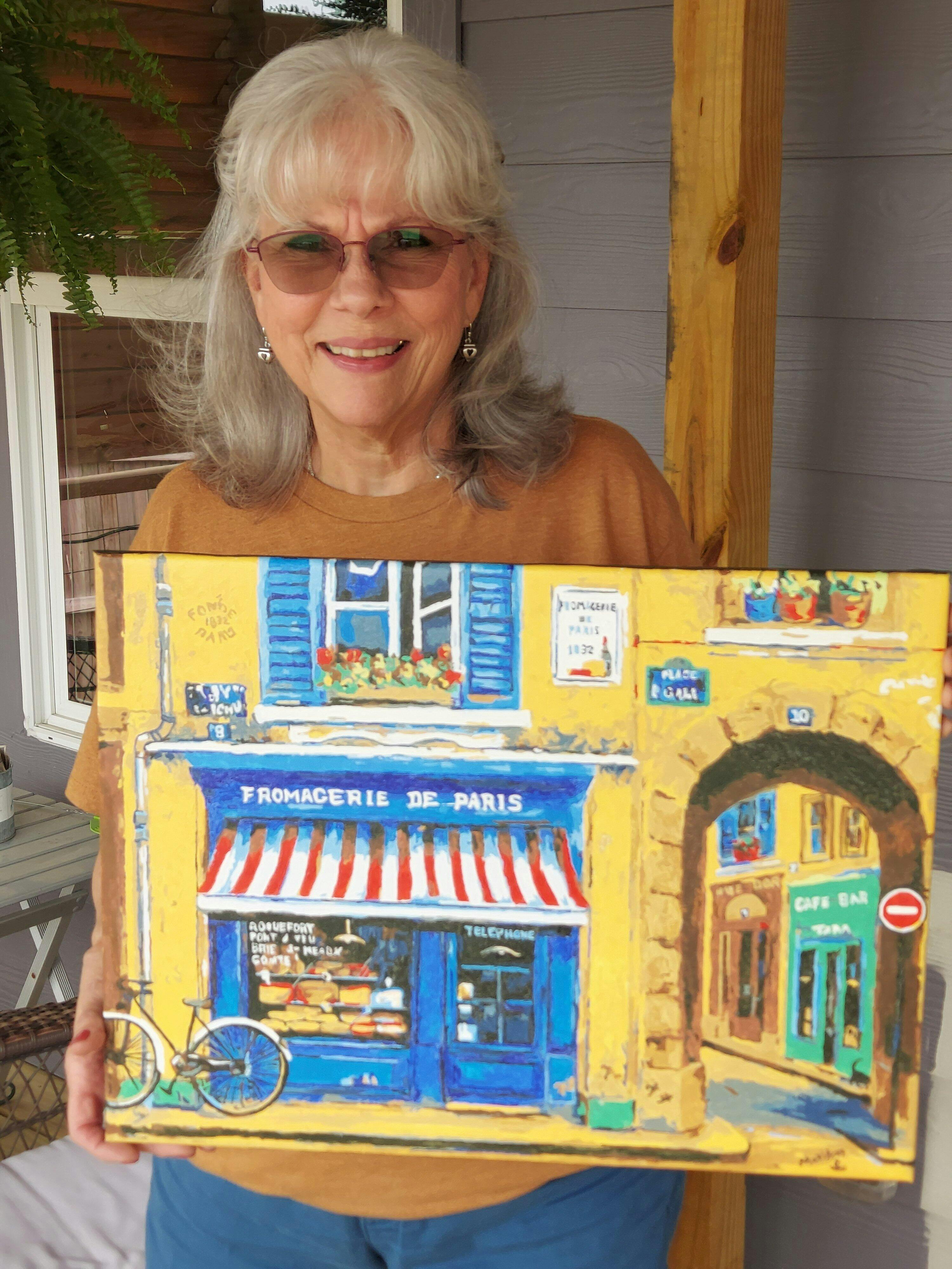 Fromagerie de Paris | Adults' Paint by Numbers – Winnie's Picks