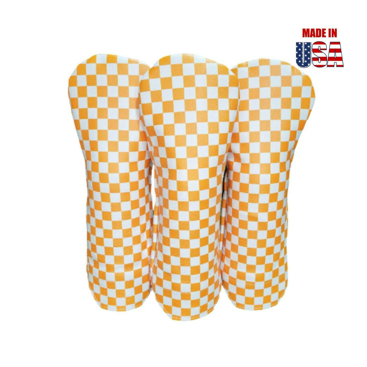 Collegiate Orange & White Headcover | Winston Collection