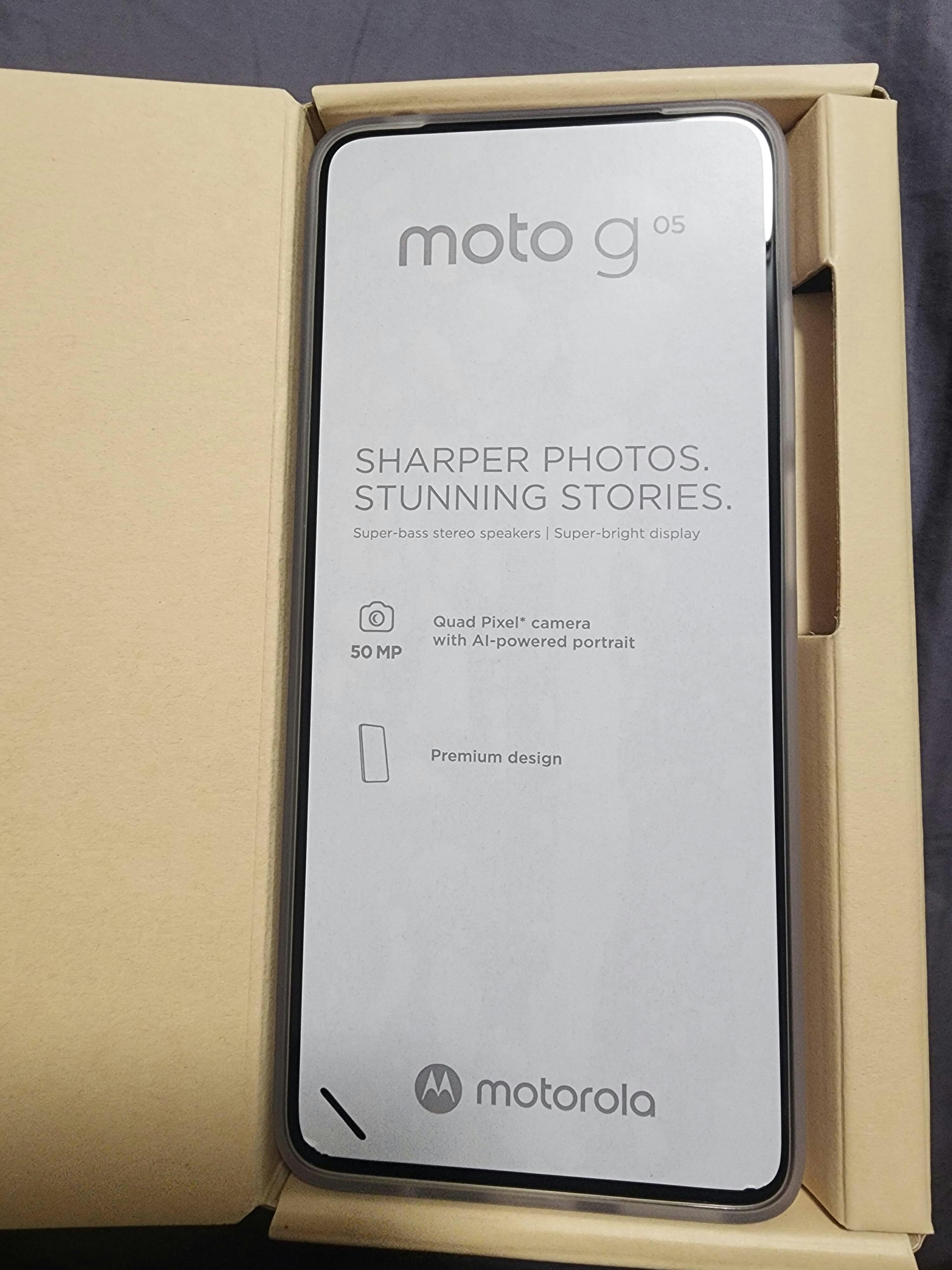 Motorola Moto G05 (XT2523) 128GB/4GB RAM GSM Unlocked