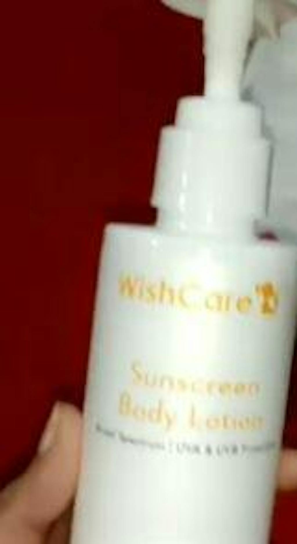 SPF 50 Sunscreen Body Lotion Broad Spectrum WishCare