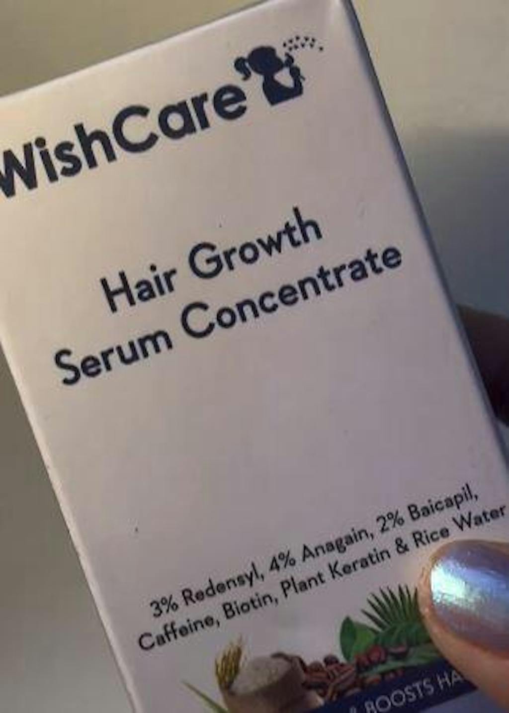 WishCare Hair Growth Serum | 3% Redensyl + 4% Anagain