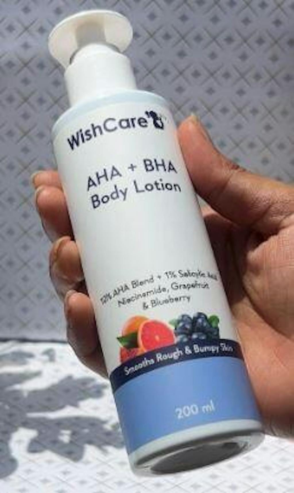 Wishcare 10 Aha 1 Bha Glycolic Lactic Acid Body Lotion