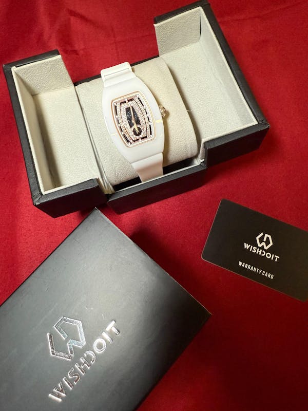 Celestia Women’s Ceramic Tonneau Watch