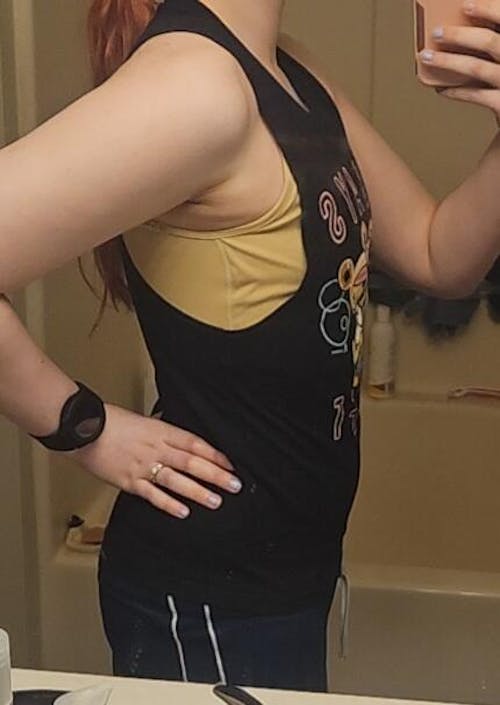 AGIL Chest Binder With Front Zip CB02