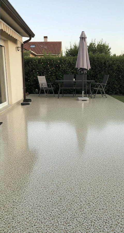 2K Epoxidharz Steinteppich Porenfüller Bodenbeläge Steinboden Treppe W731 3-9Kg