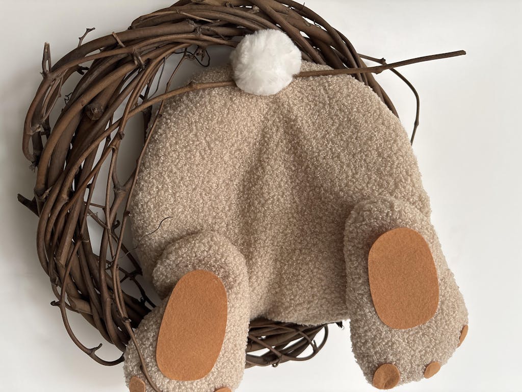 Deko Kissen "Puschel" Hase 30cm