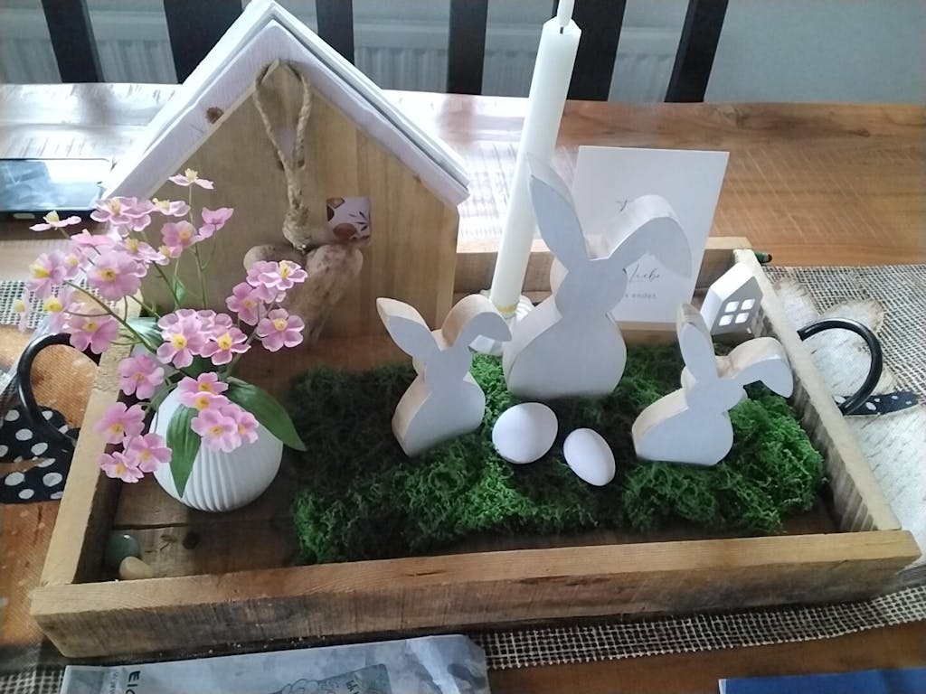 Blume Strauß Bund "Vergissmeinnicht" künstlich pink 23cm