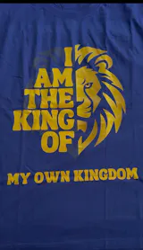 Lion Print Cotton T-Shirt – Fierce Graphic Tee, Casual Everyday Wear, Animal Lover Gift