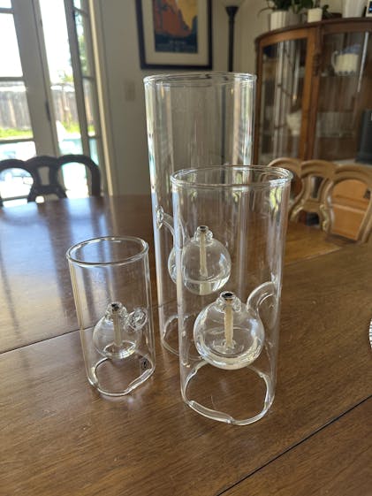Wolfard Classic Oil Lamp – Wolfard Glassblowing Co.