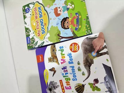 Englisch Lernbuch Mit Sound | Interaktives Vokabeltraining | Für Kinder 1-6 Jahre | 19.8x26.8cm | Mit Audio-Funktion