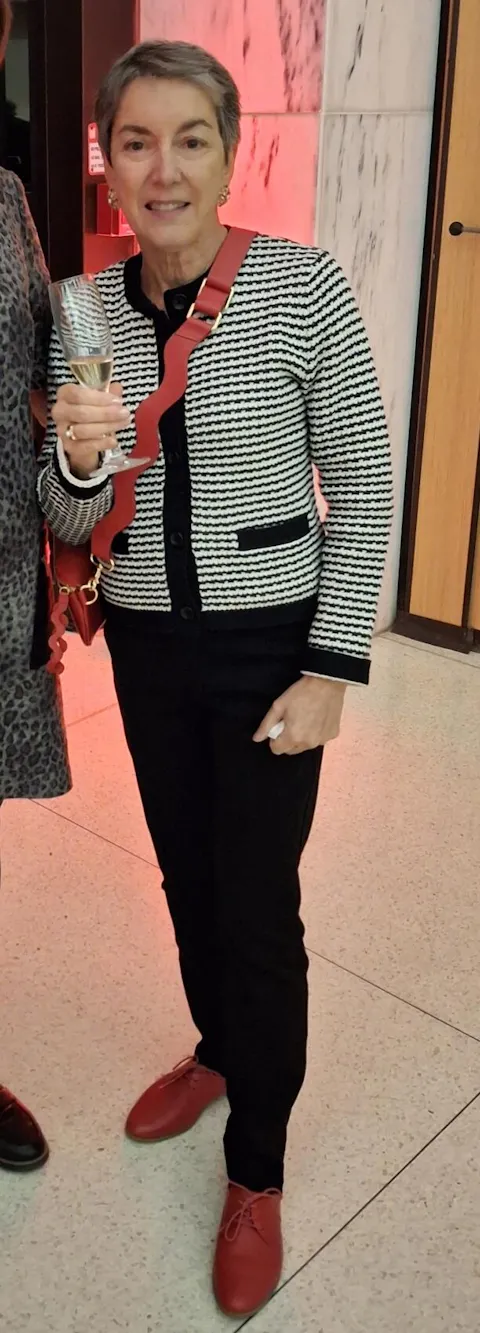 Red Oxfords worn in DC