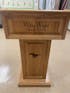 Custom Logo & Seal Options for Lecterns and Podiums