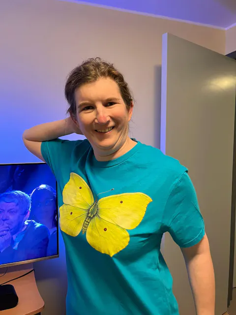 Citroenvlinder T‑Shirt