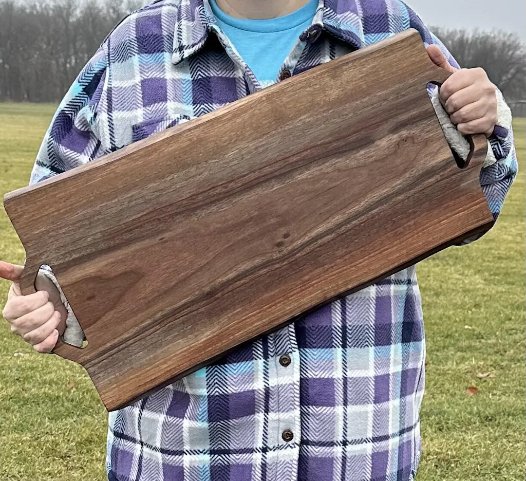 Charcuterie Board Handle Acrylic Router Template